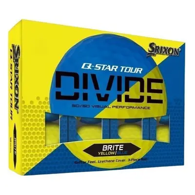 Srixon Q-Star Tour Divide 2 Yellow Blue Oferta standard Minge de golf