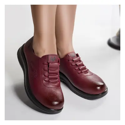 Pantofi casual kaina rosii piele ecologica