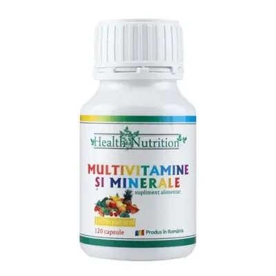 Multivitamine si Minerale, 120 cps - Health Nutrition