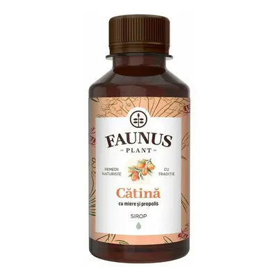 Sirop Catina cu Miere si Propolis 200ml Faunus Plant