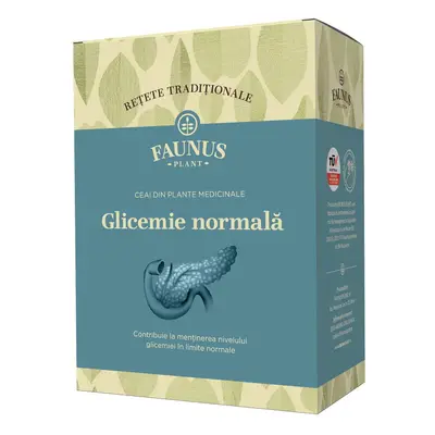 Ceai - Retete Traditionale - Glicemie normala 180g Faunus Plant