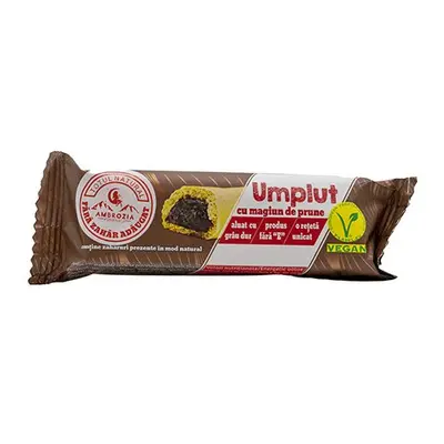 Baton vegan umplut cu magiun de prune, 60g, Ambrozia