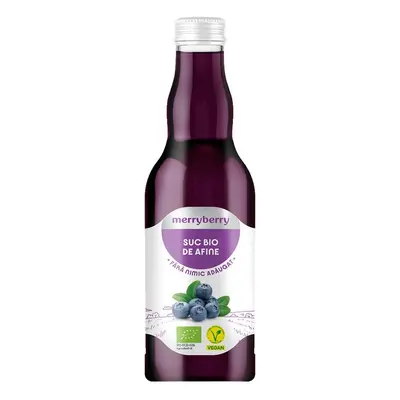 Suc de afine, bio, 200ml, MerryBerry