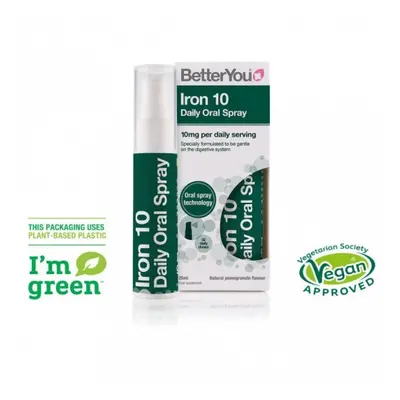 Iron 10 Oral Spray (25ml), BetterYou -- supliment alimentar cu fier