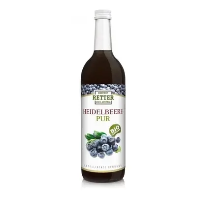 Suc de afine pur bio, 750ml, Retter