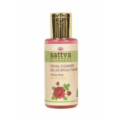 Gel de curatare fata cu Trandafir, 100ml - Sattva Ayurveda