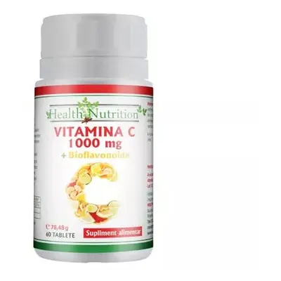 VITAMINA C 1000 mg + Bioflavonoide, 60 tablete, Health Nutrition