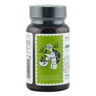 Green Detox (500 mg) supliment alimentar Ecologic Republica BIO, 120 tablete (60 g)