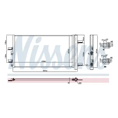 Radiator aer conditionat AC cu uscator potrivit BMW 2 (F45), X1 (F48), X2 (F39); MINI COUNTRYMAN