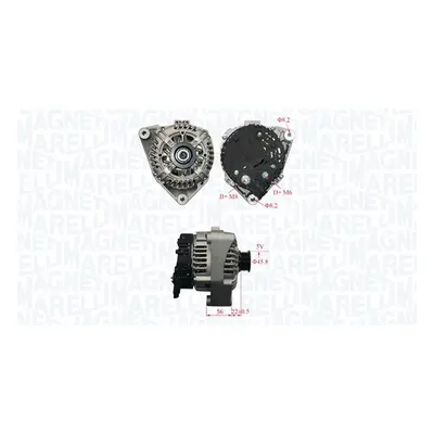 Alternator (12V, 95A) potrivit BMW 3 (E36), 5 (E34); OPEL OMEGA B 2.5D 09.91-07.03