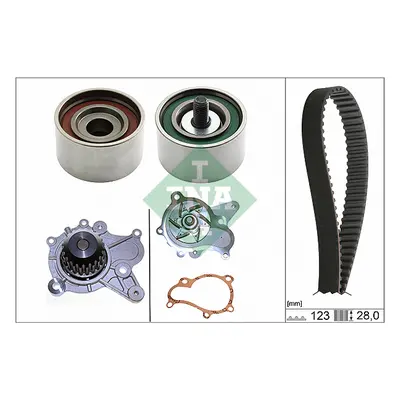 Set distributie cu pompa apa HYUNDAI ELANTRA, GRANDEUR, I30, SANTA FE I, SANTA FE II, SONATA V, 