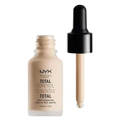 Fond de ten, NYX, Total Control Drop, 02 Alabaster, 13 ml