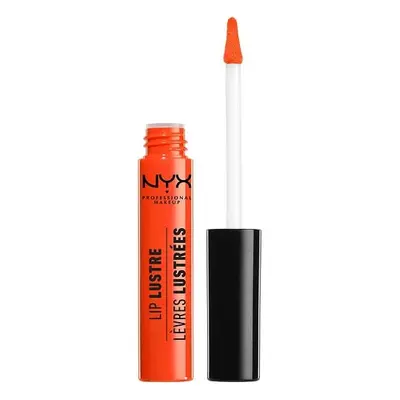 Luciu de buze, NYX Professional Makeup, Lip Lustre Glossy Lip Tint, 08 Juicy Peach, 8 ml