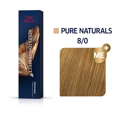 Vopsea de Par Wella Koleston Perfect Me + Pure Naturals 8/0, ml