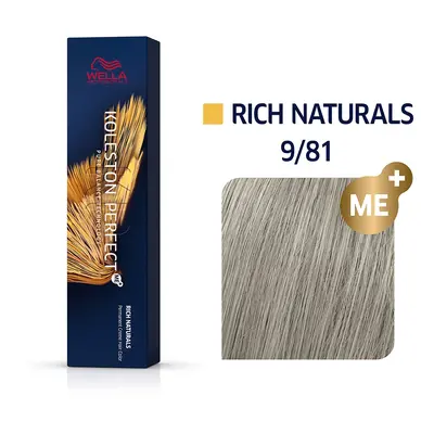 Vopsea de Par Wella Koleston Perfect Me + Rich Naturals 9/81, ml