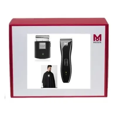 Set Masina de Contur Neo + Travel Shaver + Pelerina Moser