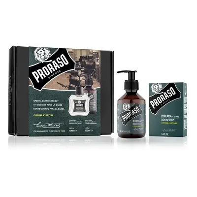 Set Ingrijire Barba - Sampon + Balsam PRORASO - Cypress and Vetiver