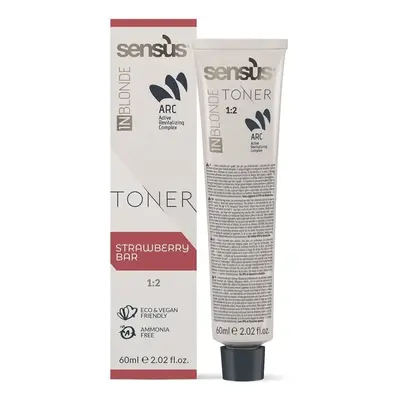 Toner pentru Par Sensus T-Area InBlonde Strawberry Bar ml