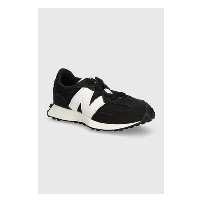 New Balance sneakers pentru copii 327 culoarea negru, PH327CBW