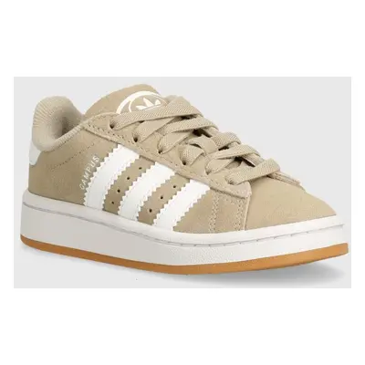 adidas Originals sneakers pentru copii CAMPUS 00s EL C culoarea bej, JI4462