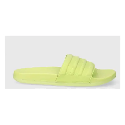 adidas papuci culoarea verde ID3405