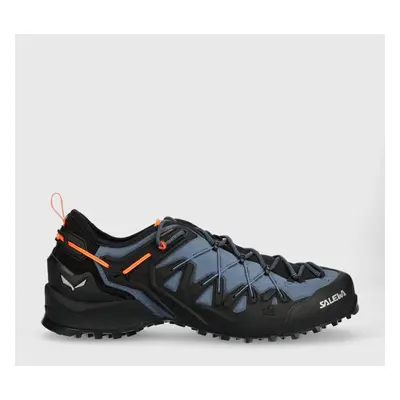 Salewa pantofi Wildfire Edge barbati, culoarea albastru marin