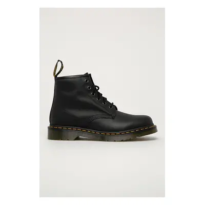 Dr. Martens bocanci de piele 101 culoarea negru DM26409001.101-Black