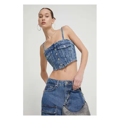 Karl Lagerfeld Jeans top din denim