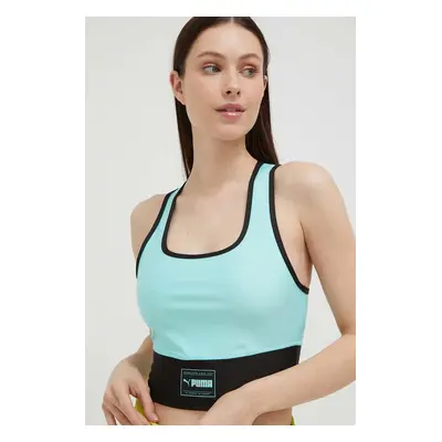 Puma top de antrenament Fit Eversculpt culoarea verde