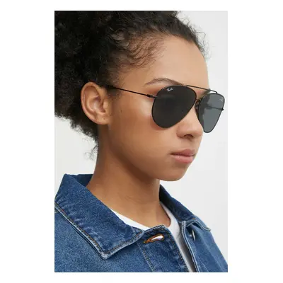 Ray-Ban ochelari de soare 0RBR0101S culoarea negru