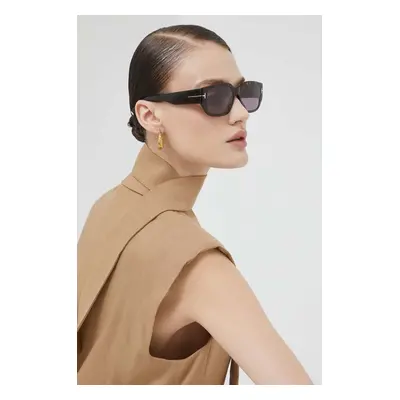 Tom Ford ochelari de soare femei, culoarea maro