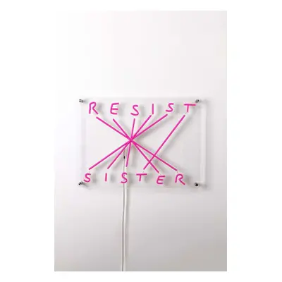 Seletti decorațiune perete led Resist Sister