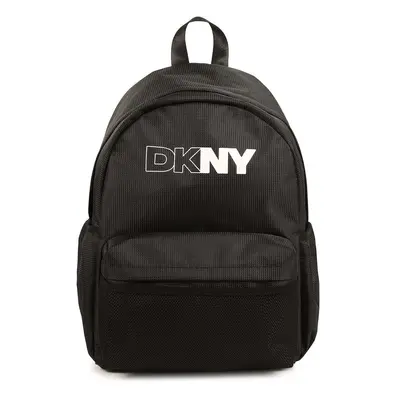 Dkny ghiozdan copii culoarea negru, mare, cu imprimeu, D62061