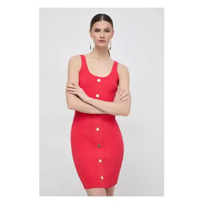 MICHAEL Michael Kors rochie culoarea rosu, mini, mulata