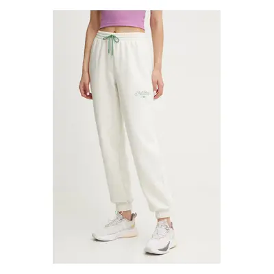 adidas Originals pantaloni de trening culoarea bej, melanj, IX3533