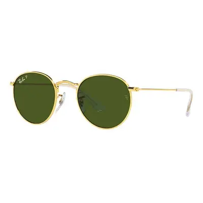 Ray-Ban ochelari de soare copii Round Kids culoarea verde, 0RJ9547S-Polarized