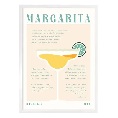 home & lifestyle decoratiune de perete Margarita Recipy