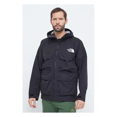 The North Face geaca Dragline culoarea negru