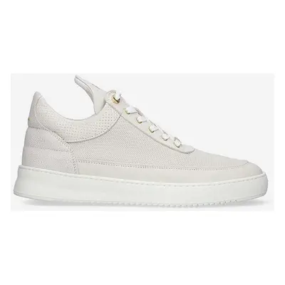 Filling Pieces sneakers din piele 
Low top Aten culoarea gri, 10126591890