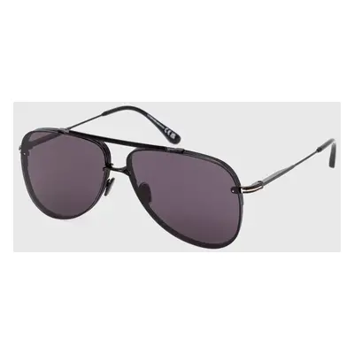 Tom Ford ochelari de soare barbati, culoarea negru, FT1071_6201A