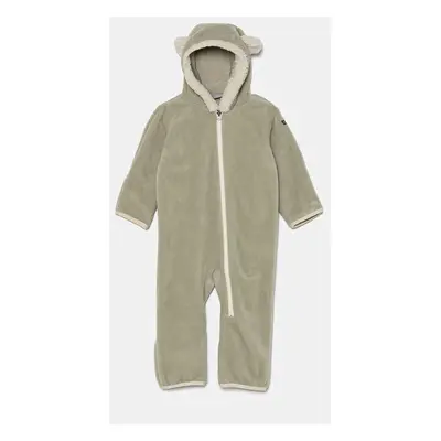 Columbia combinezon bebe Tiny Bear Bunting culoarea verde, 1523741