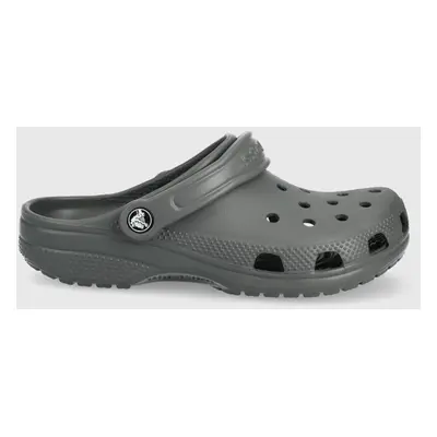 Crocs papuci culoarea gri