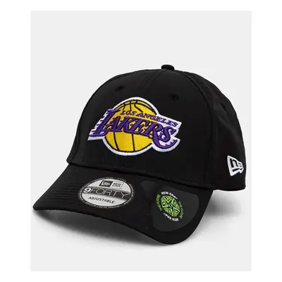 New Era șapcă LOS ANGELES LAKERS culoarea negru, cu imprimeu, 60565233