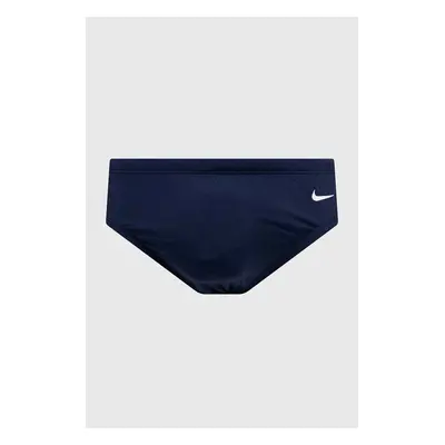 Nike costum de baie culoarea albastru marin