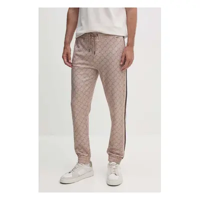 Joop! pantaloni de trening culoarea bej, modelator, 30042916