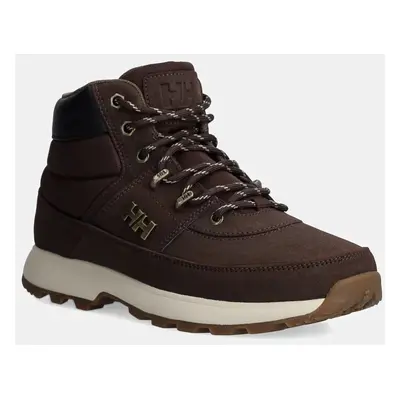 Helly Hansen sneakers Woodlands 2 barbati, culoarea maro, izolare usoara, 12034