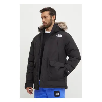 The North Face geaca de puf McMurdo barbati, culoarea negru, de iarna, NF0A5GJF4H01