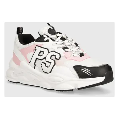 PLEIN SPORT sneakers Lo-Top Sneakers culoarea alb, USC0611 STE003N 0103