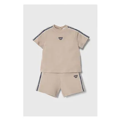 Emporio Armani compleu bebe culoarea bej