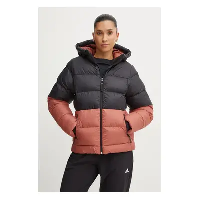 Helly Hansen geaca femei, culoarea roz, de iarna